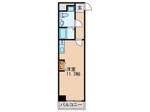 扇町第２マンションの物件間取画像